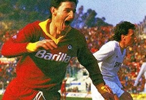 Massimo Agostini con la Roma