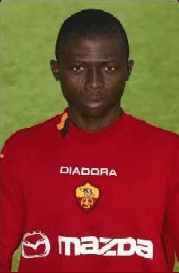 Ajide con la maglia della AS Roma