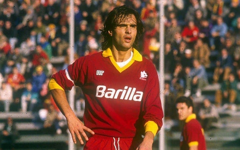Giuseppe Giannini capitano della Roma