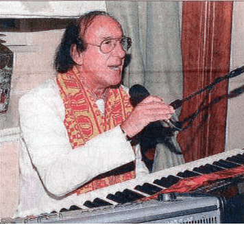 Il cantante Vittorio Lombardi