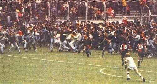 Invasione di campo in Genoa-Roma dell'8.5.83