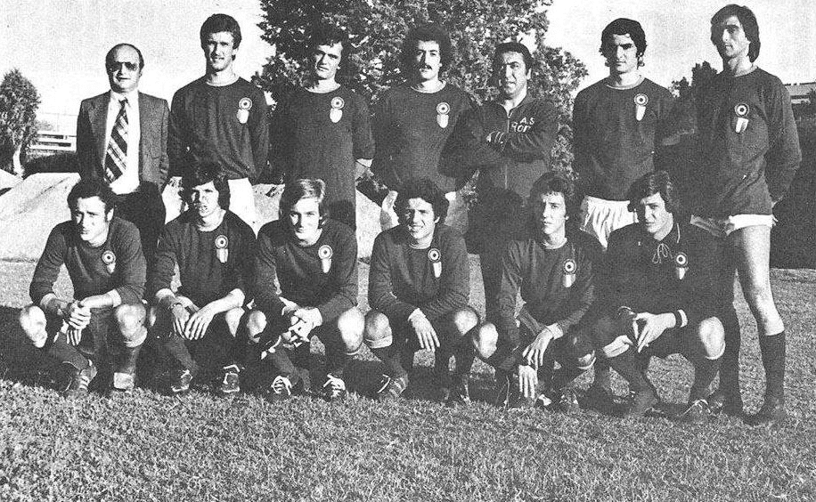 Un formazione della Primavera Campione 1974