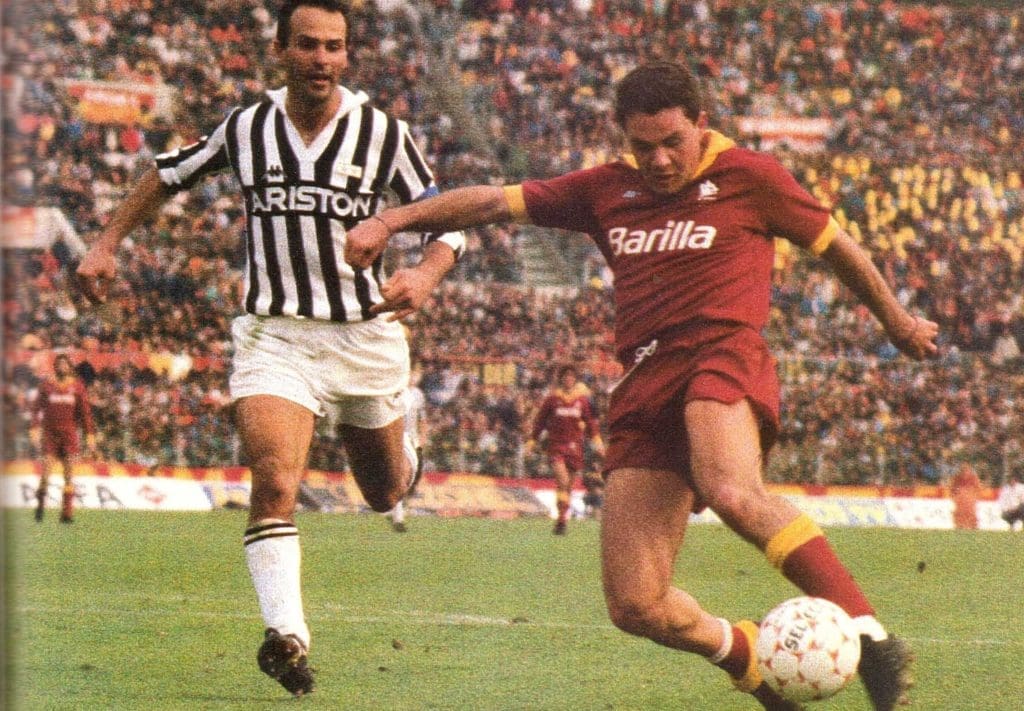 AS-Roma-1987-88_Roma-Juve_280288_Desideri La Roma degli anni ottanta: formazioni e foto