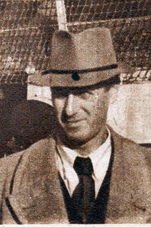 L'allenatore della Roma Geza Kertesz