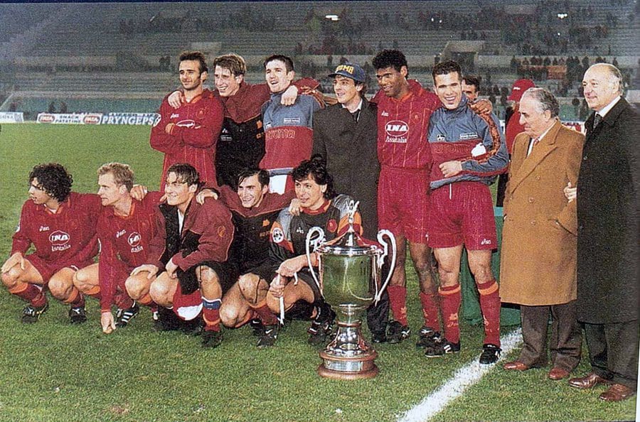 La Roma che vince il Torneo Città di Roma