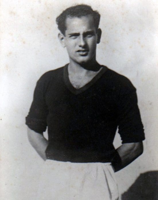 Un giovane Fulvio Bernardini in giallorosso