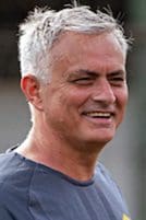 Il tecnico della Roma José Mourinho