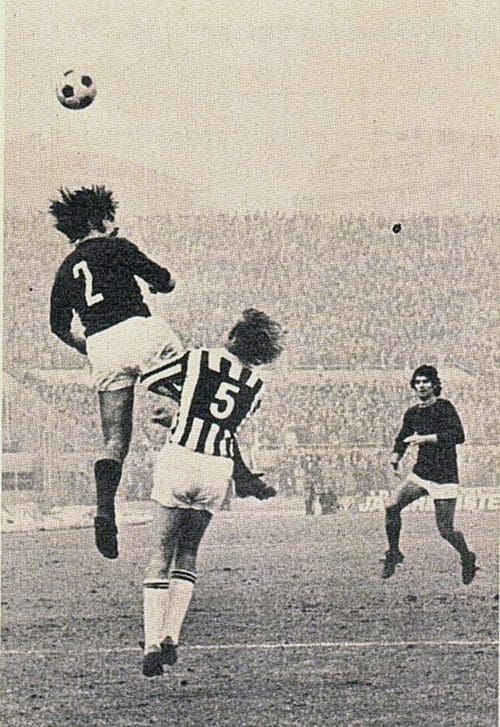 Bertini stacca sullo juventino Morini