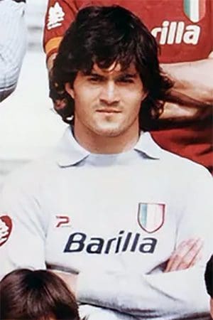 Alessandro Biagini con la Roma
