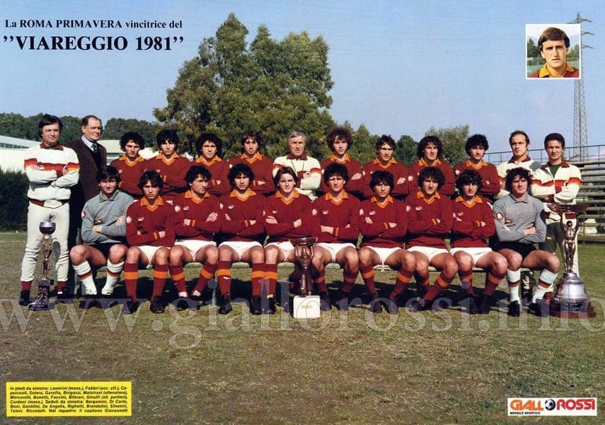 La Primavera 1980-81 vince il primo trofeo del vivaio della Roma degli anni ottanta